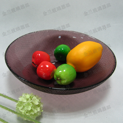 厂家直销出口玻璃水果盘 提升餐桌品味的不二之选